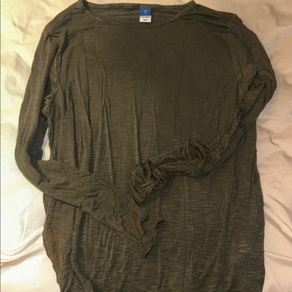 Old Navy Olive Green Short Sleeve Tee